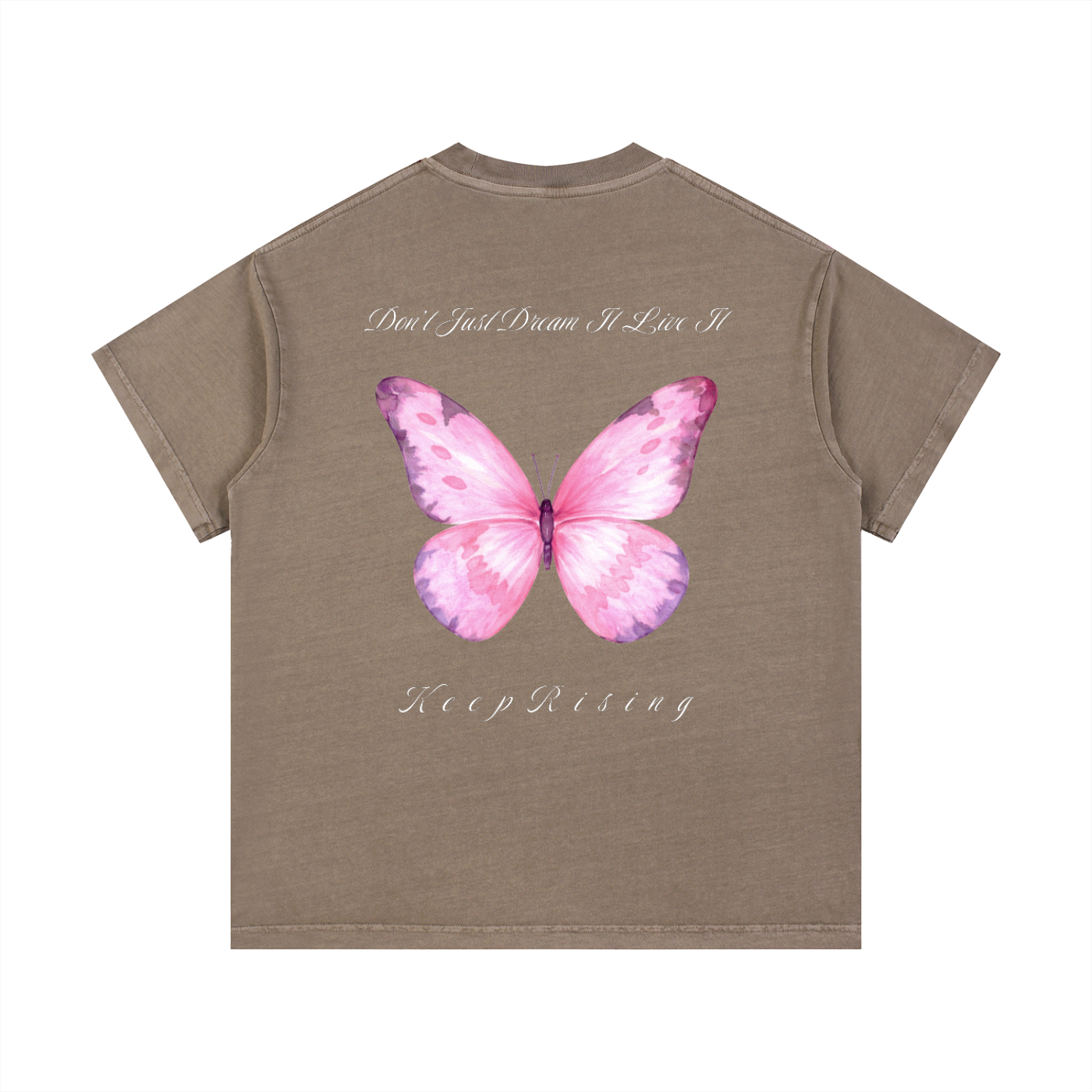 Womens,Top,T-shirt,Comfy,Keep rising,Clean