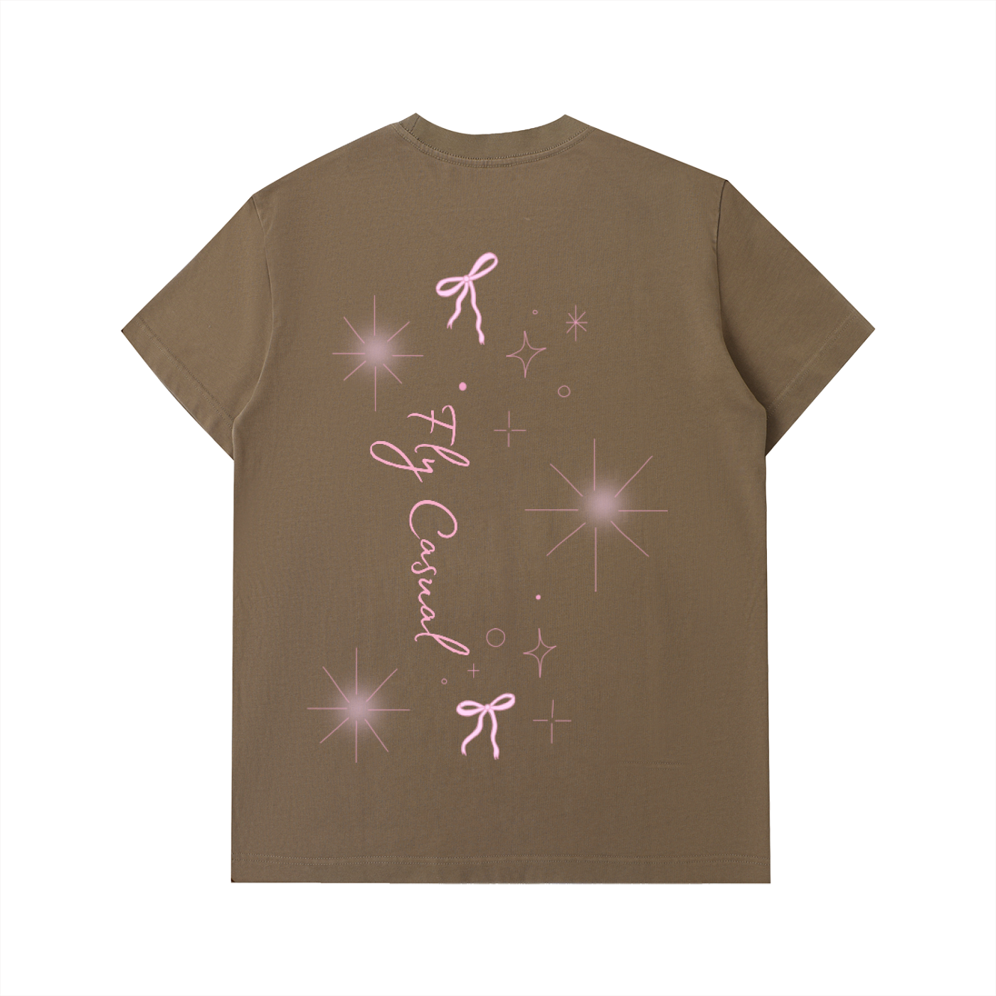 Womens,T-shirt,Top,Bow,Clean,Fly Casual