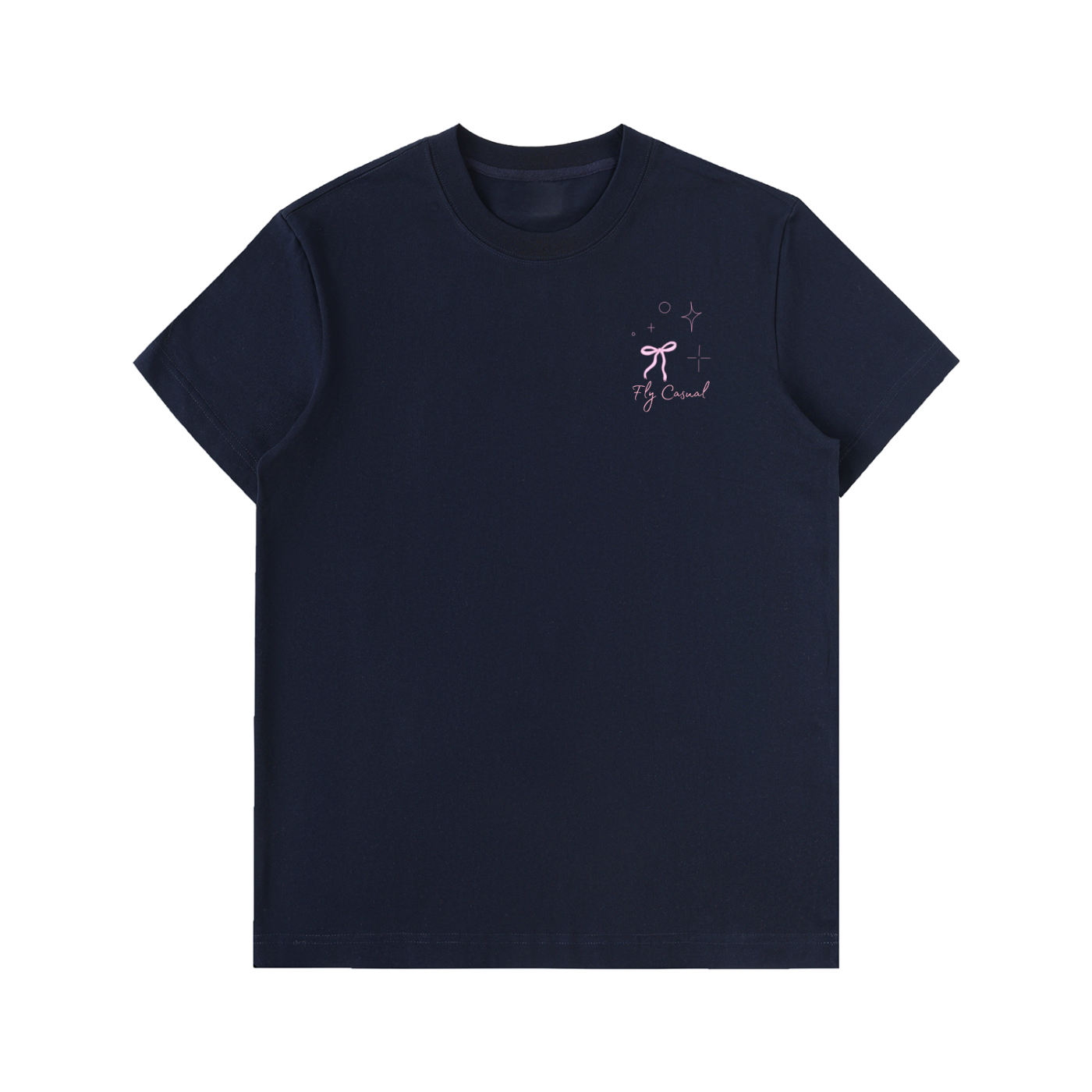 Womens,T-shirt,Top,Bow,Clean,Fly Casual
