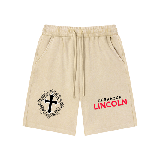 Shorts,Bottoms,cross shorts,casual wear,clean,street wear