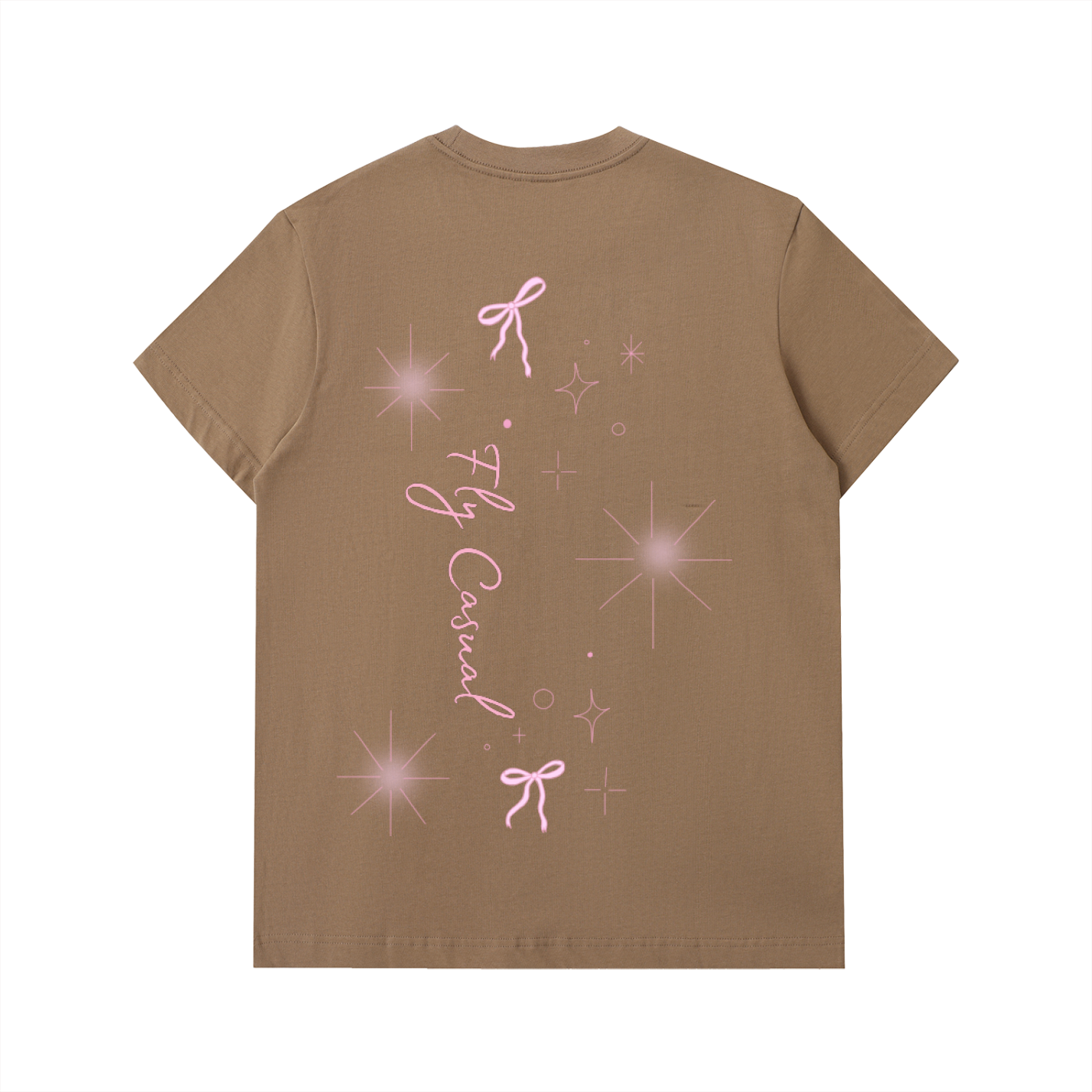 Womens,T-shirt,Top,Bow,Clean,Fly Casual