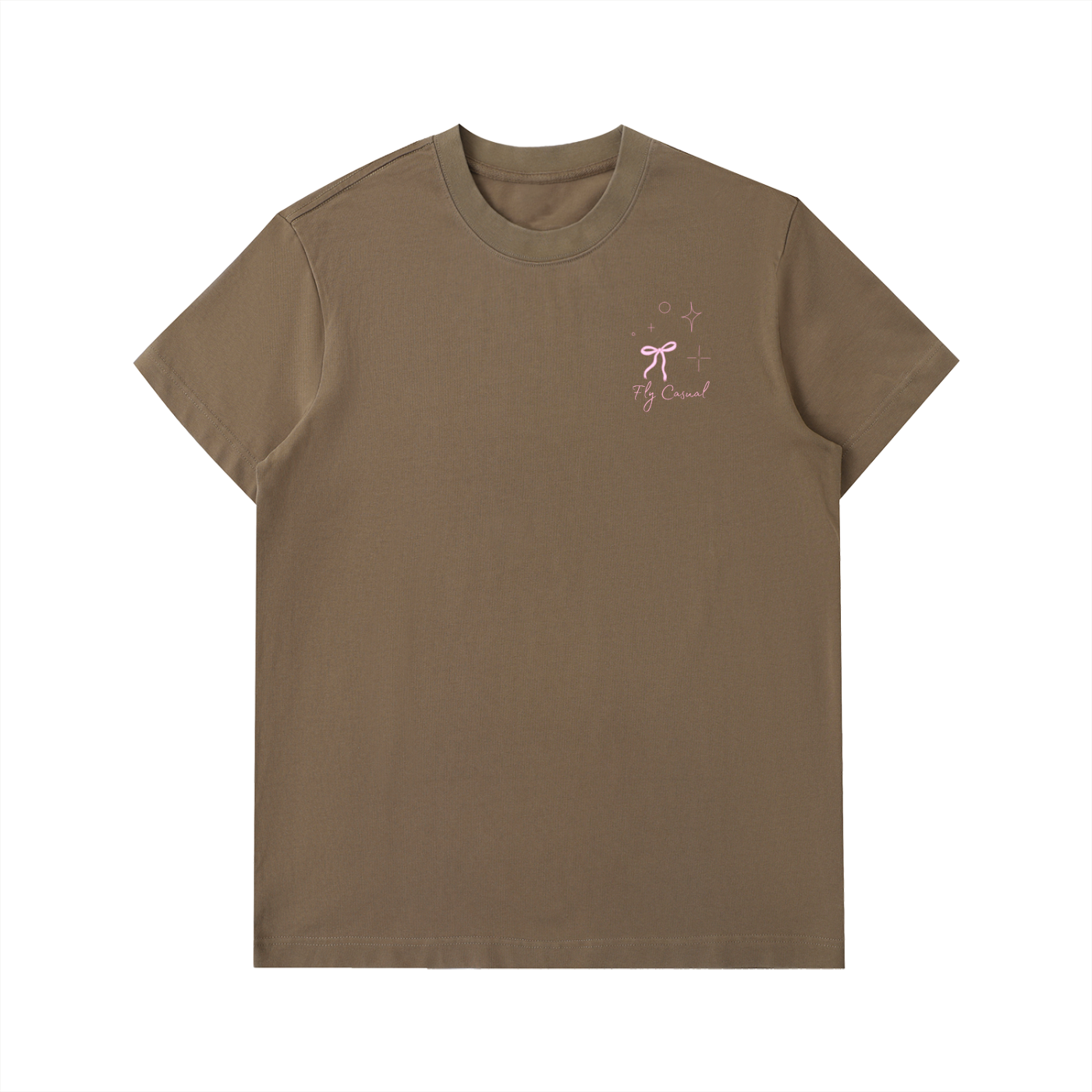 Womens,T-shirt,Top,Bow,Clean,Fly Casual