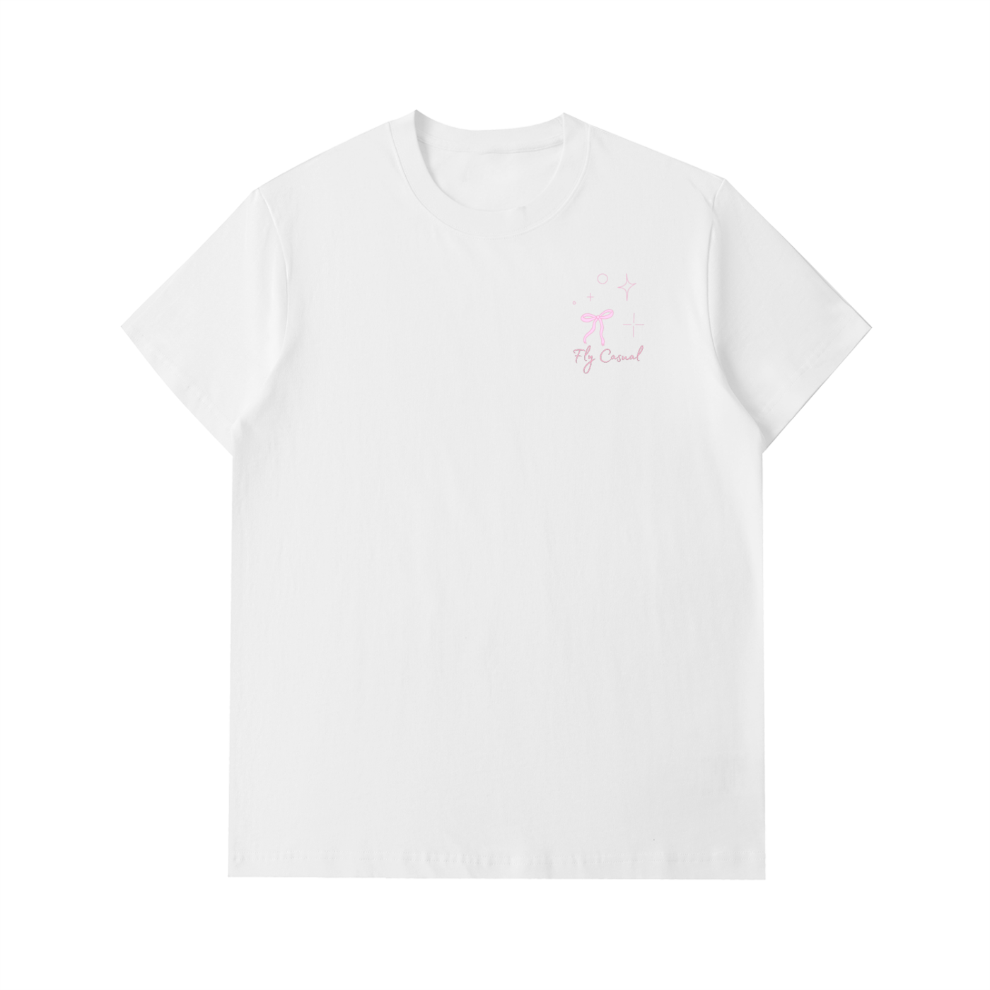 Womens,T-shirt,Top,Bow,Clean,Fly Casual