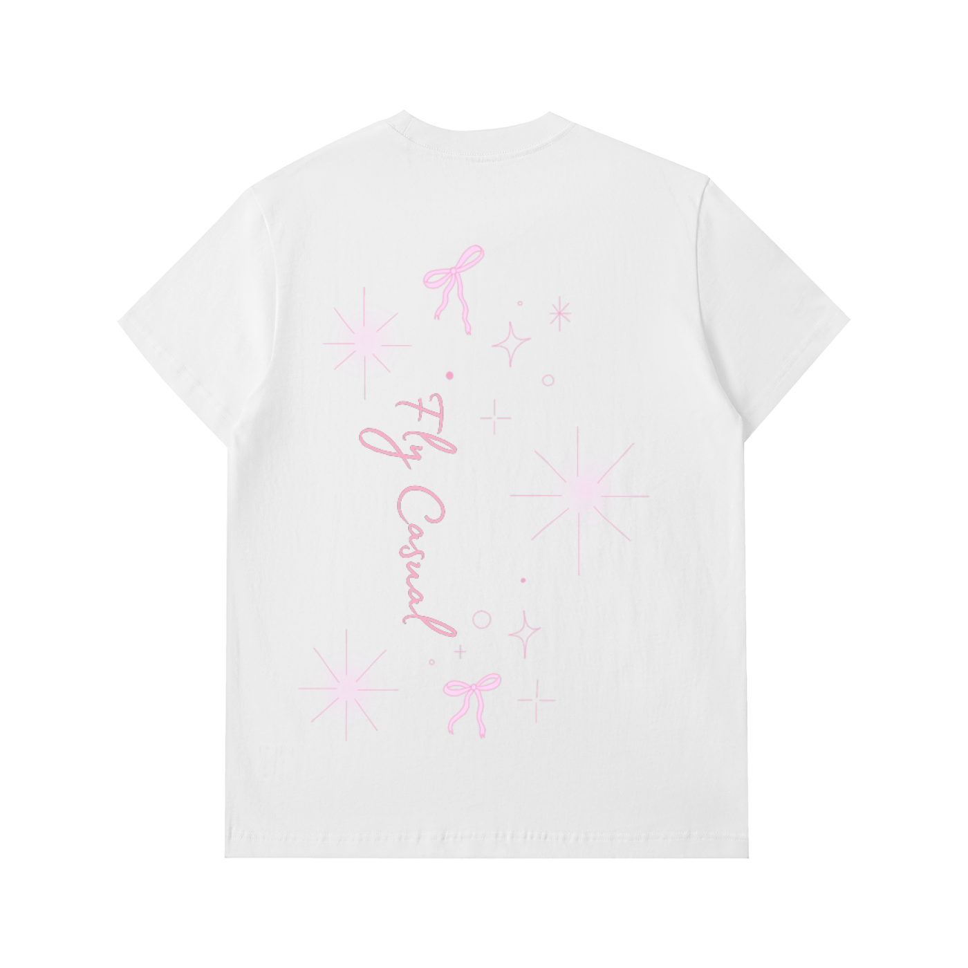 Womens,T-shirt,Top,Bow,Clean,Fly Casual