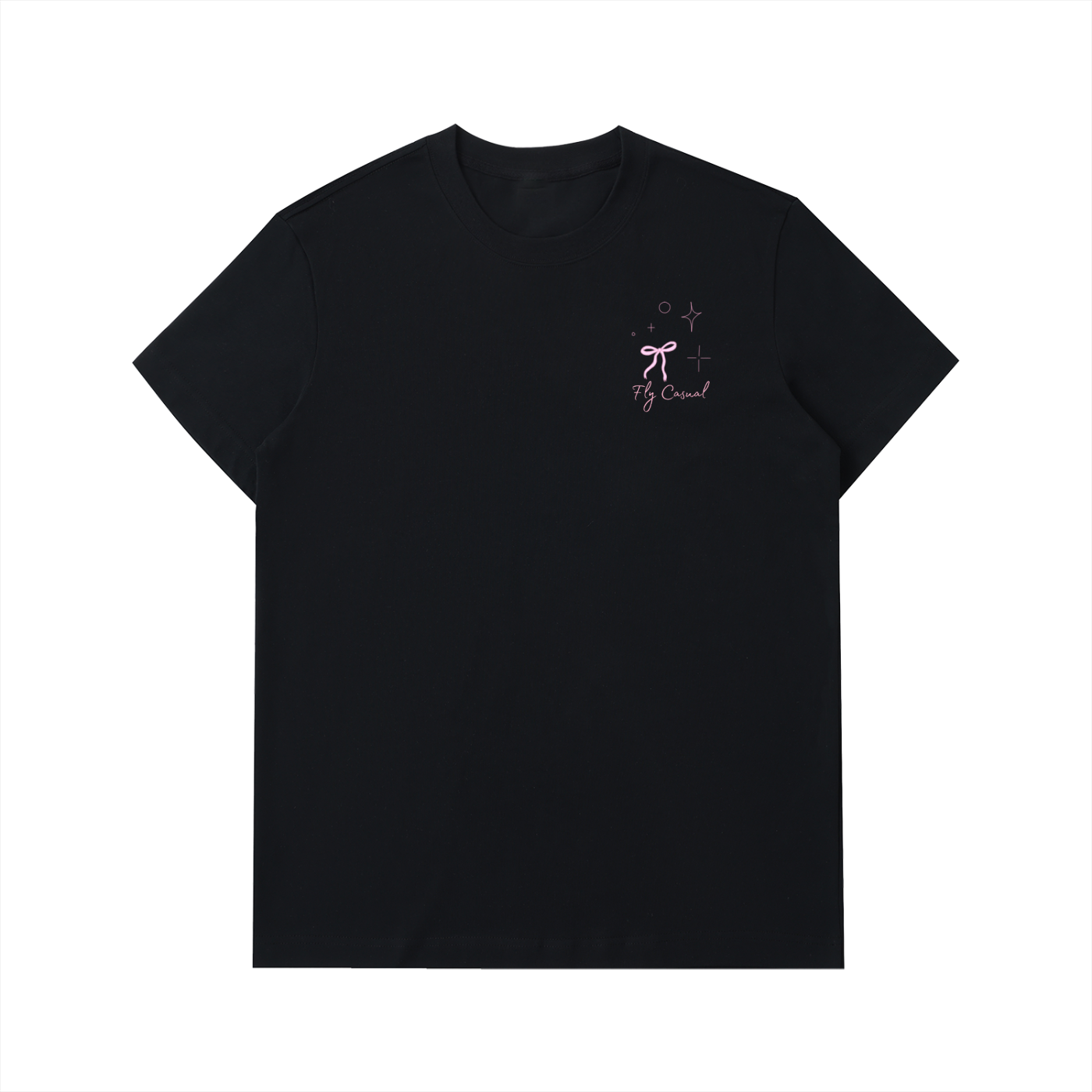 Womens,T-shirt,Top,Bow,Clean,Fly Casual